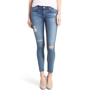 AG Legging Ankle in “11 Years Swapmeat” size 26